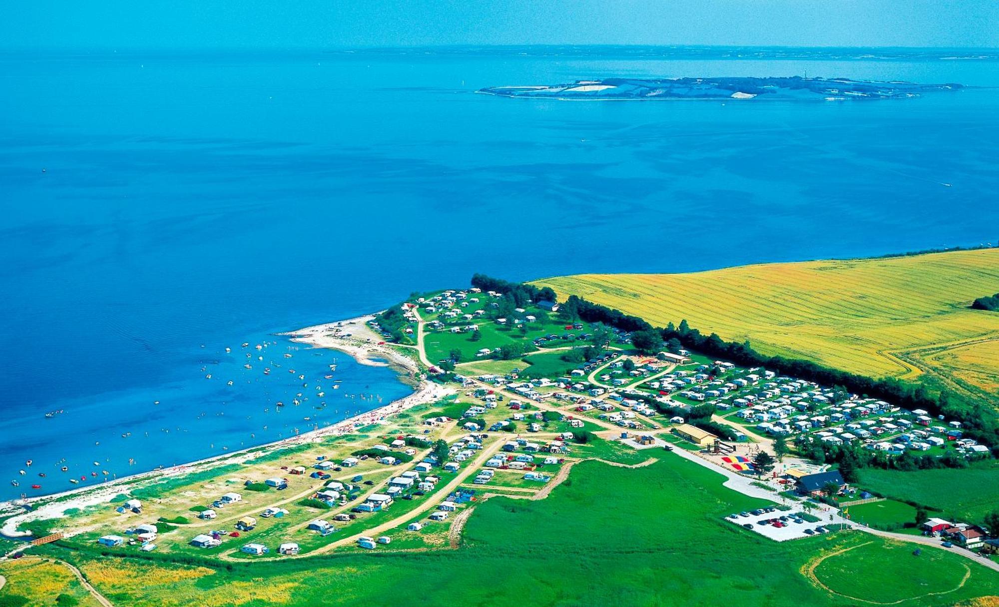 Vikær Strand Camping&Cottages Diernæs Exteriör bild